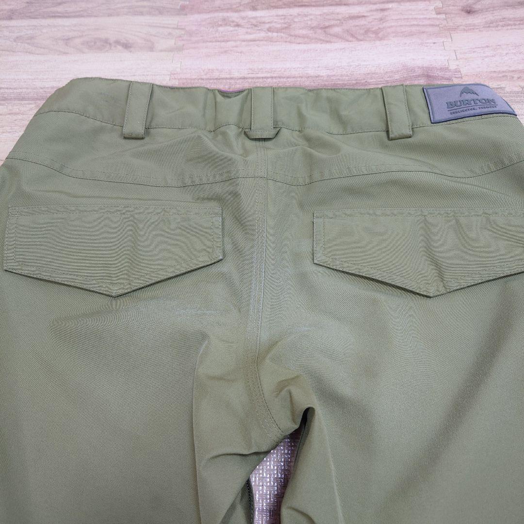 BURTON ゴアテックス パンツ Mサイズ メンズ カーキ スノーボード