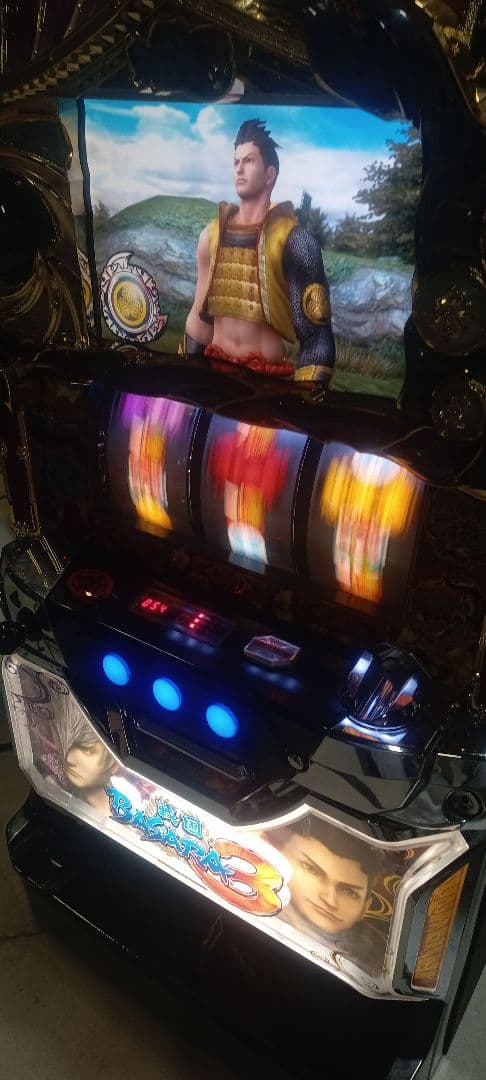 送料込　パチスロ　実機　戦国BASARA　バサラ　アミューズ　不要　家スロ