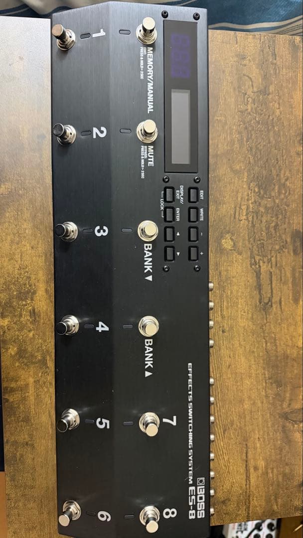 生産完了品 BOSS ES-8 プログラマブルスイッチャー