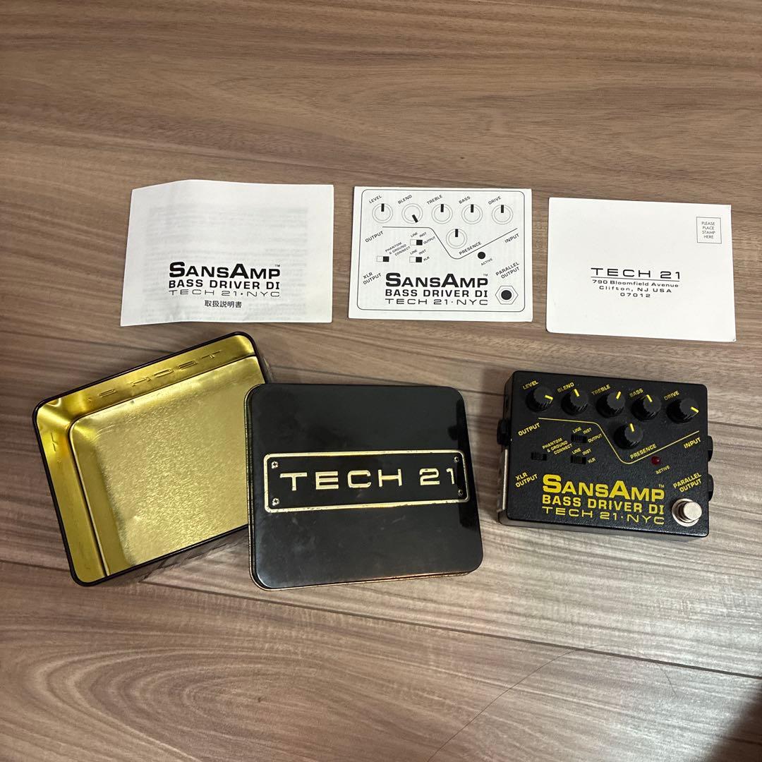 ベース SANSAMP BASS D DI V2 / TECH21