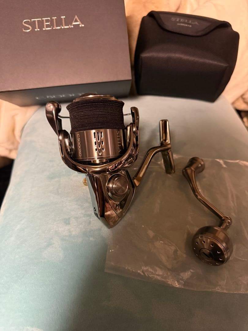 早い者勝ち！シマノ 18 STELLA C5000XG ※極美品※ スタンド付き