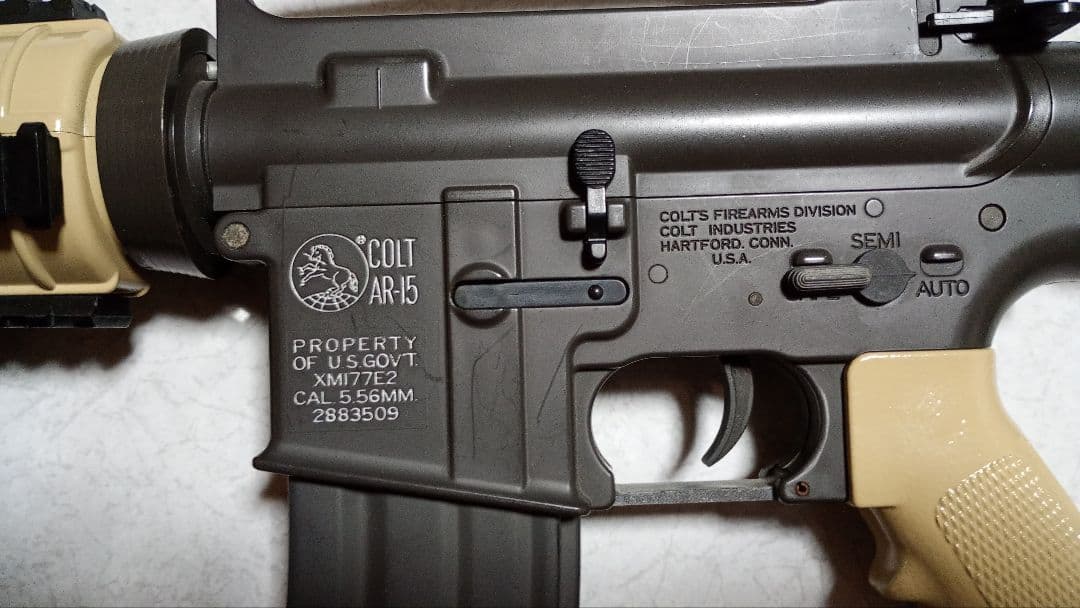 HKG3とM4 AR-15COLTモデルガンセット