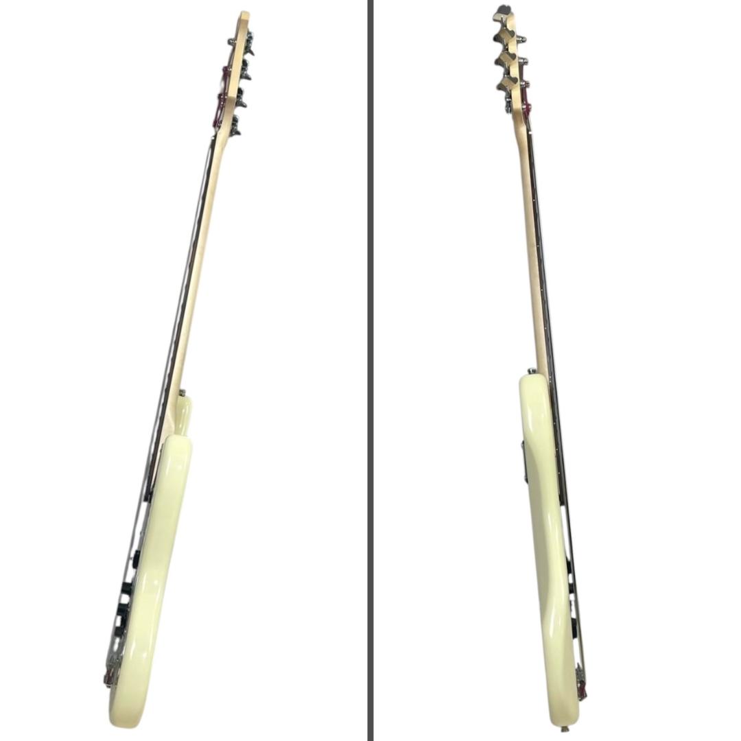 【美品】バッカス　BJB-1R　OWH ベース アイボリー