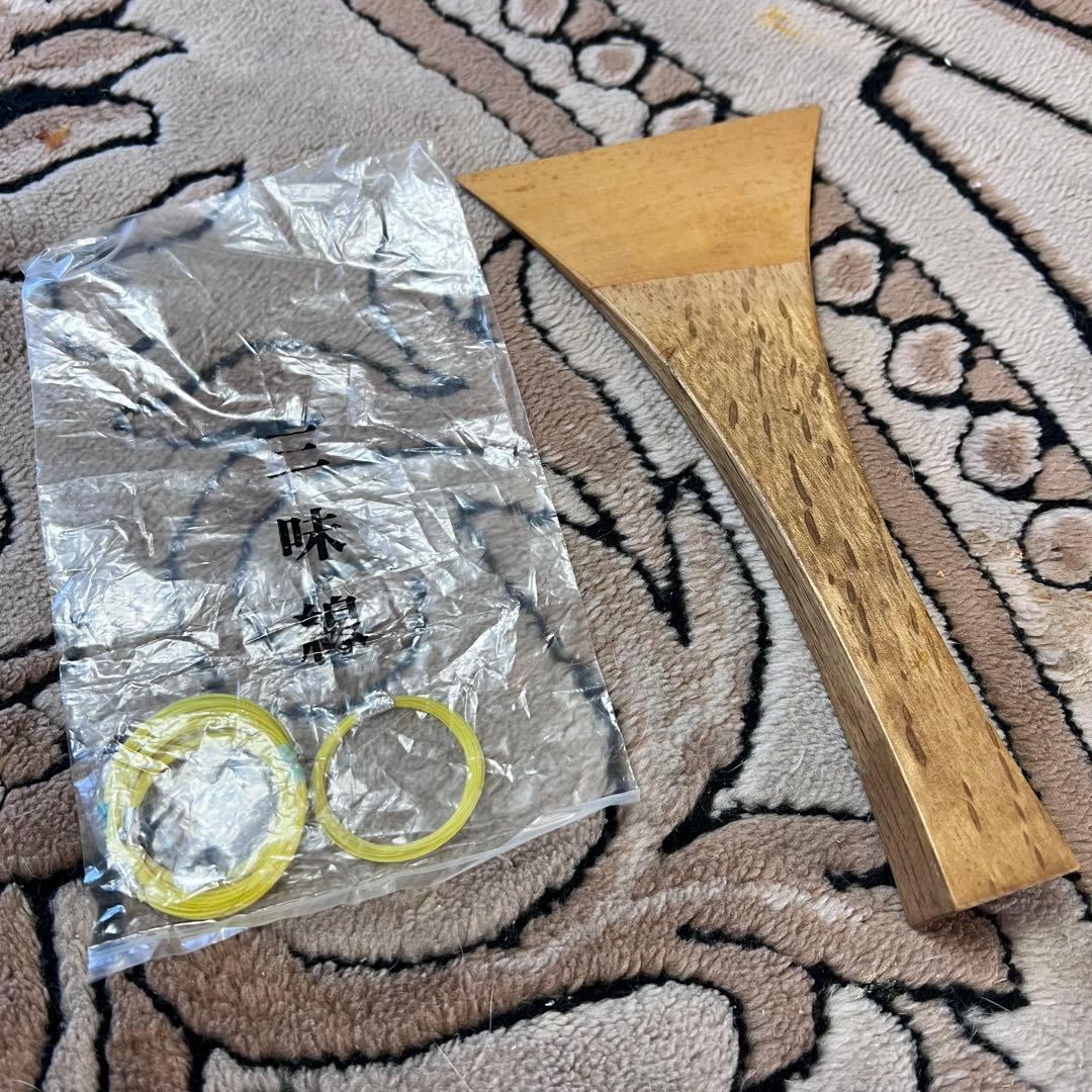 三味線 ジャンク品 2点セット 付属品付き