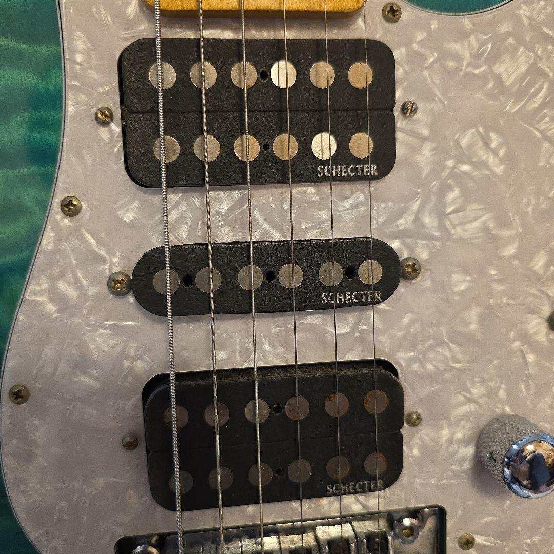 Schecter SD-2-24-AS AquaBlue エレキギター