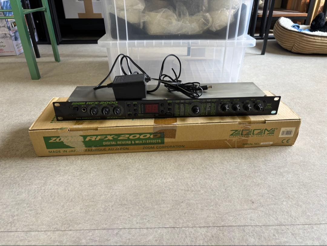 ZOOM RFX-2000 デジタルリバーブ & マルチエフェクター