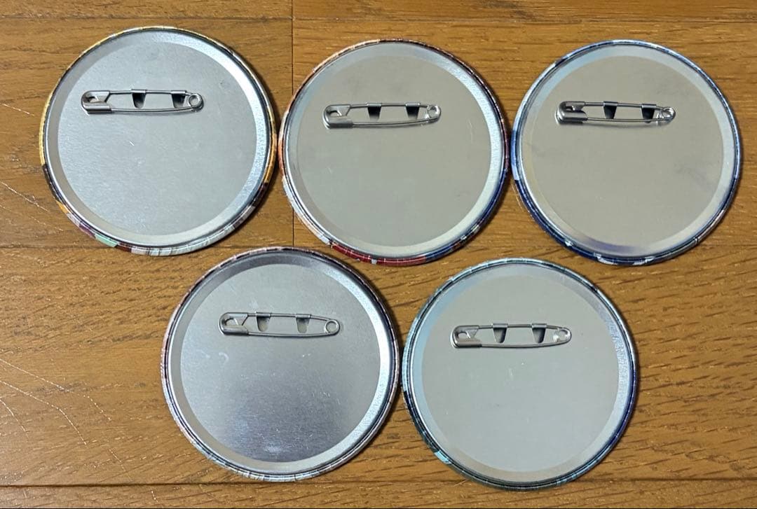 血界戦線 アニくじ 缶バッジ レオナルド スティーブン等 5点