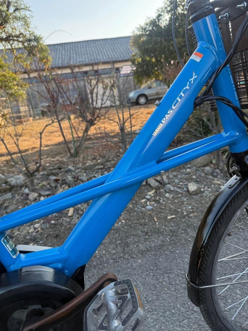 電動アシスト自転車 ブラック バスケット付き
