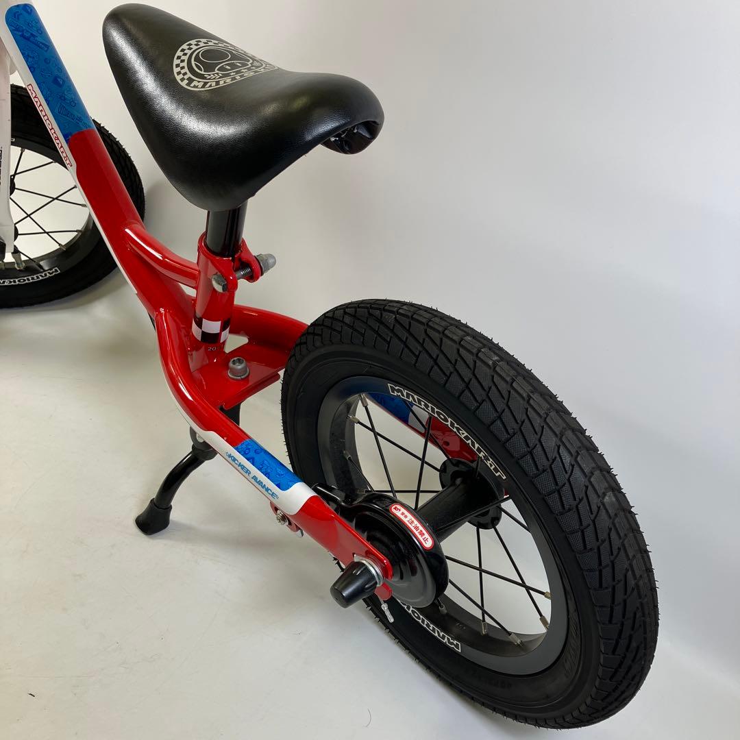 キッカーアバンス マリオカート バランスバイク あさひ ペダルなし自転車