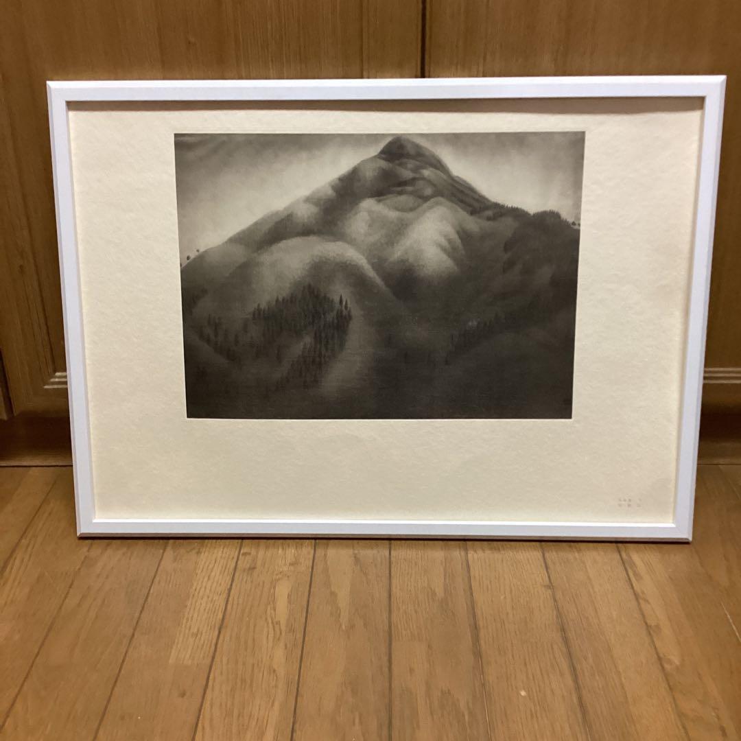 天才画家　速水御舟　作品集大作編便利堂監修　画集NO 7 【　比叡山　】