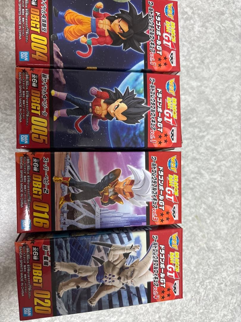 ドラゴンボール GT ワールドコレクタブル　悟空 ベジータ ベビー　超一星龍