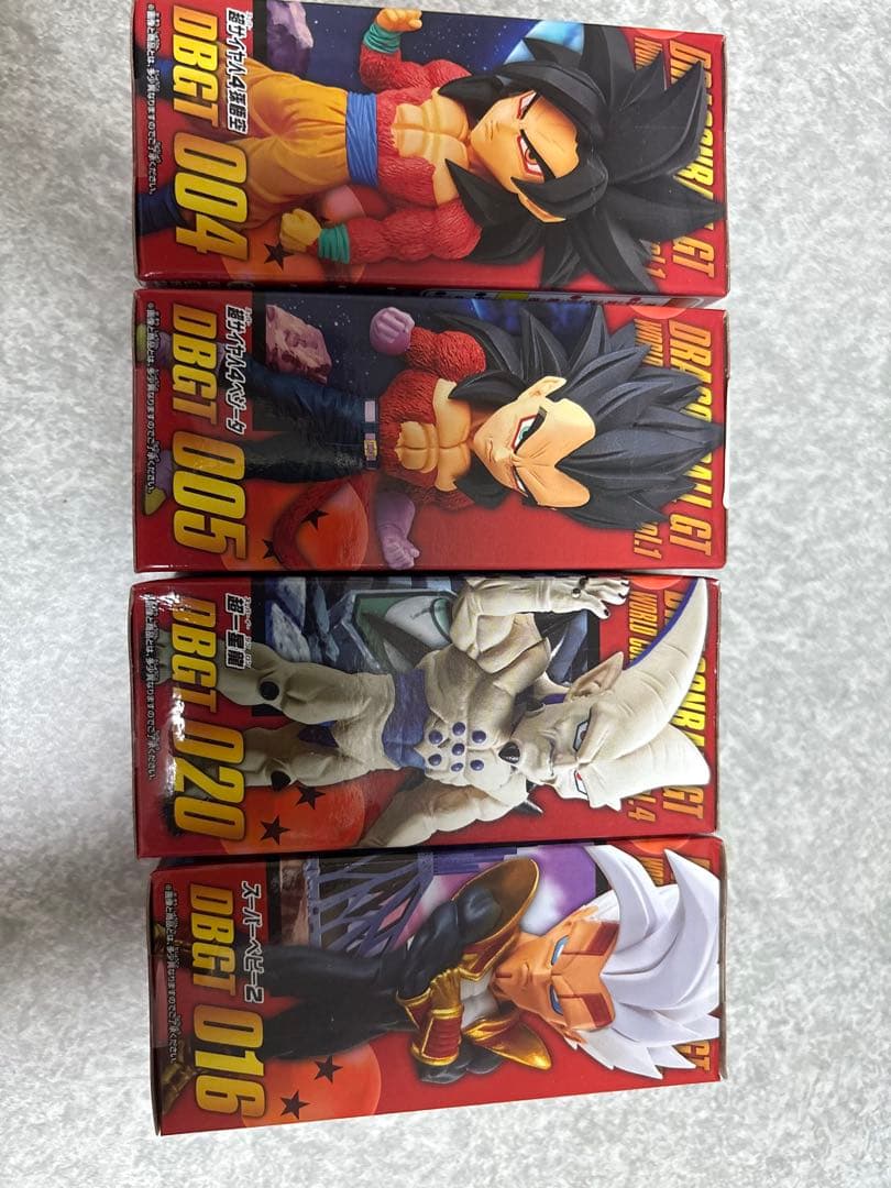 ドラゴンボール GT ワールドコレクタブル　悟空 ベジータ ベビー　超一星龍
