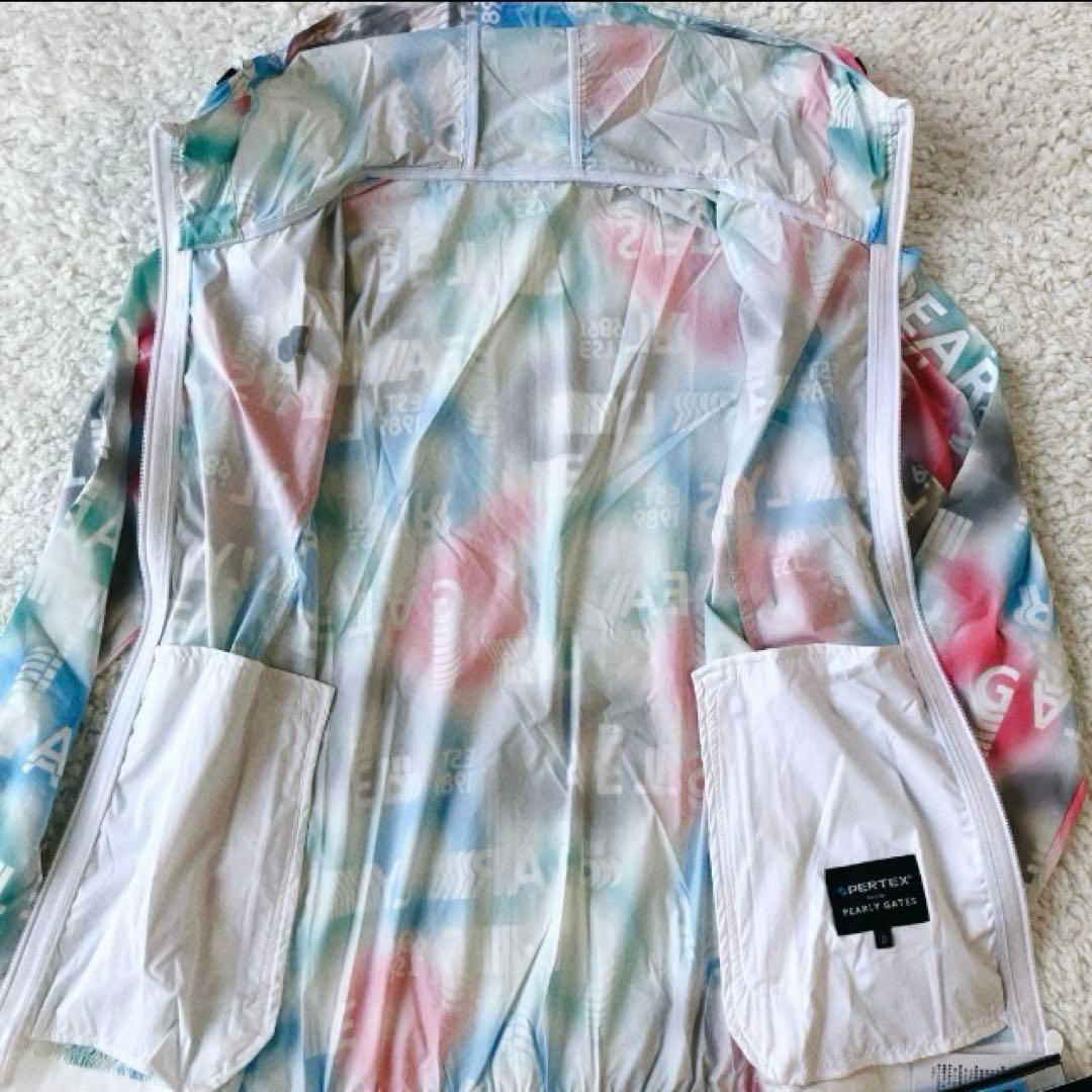 【40,700円 新品】パーリーゲイツ グラデーション柄 撥水 ジップブルゾン