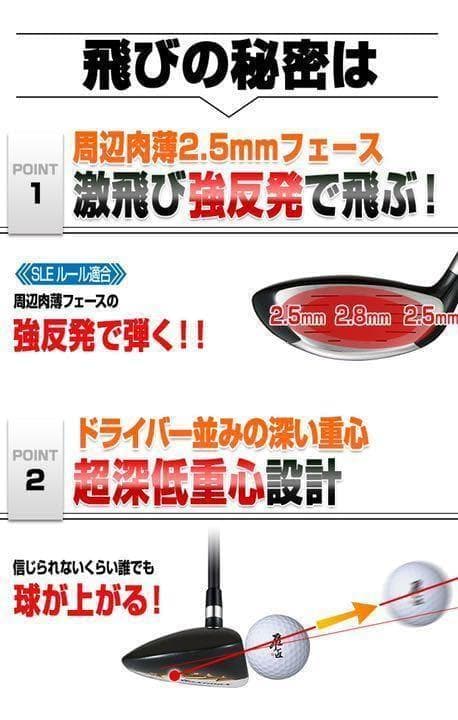 新品激飛びFW2本セット★ 三菱W飛匠 ワークスゴルフ マキシマックス強反発FW