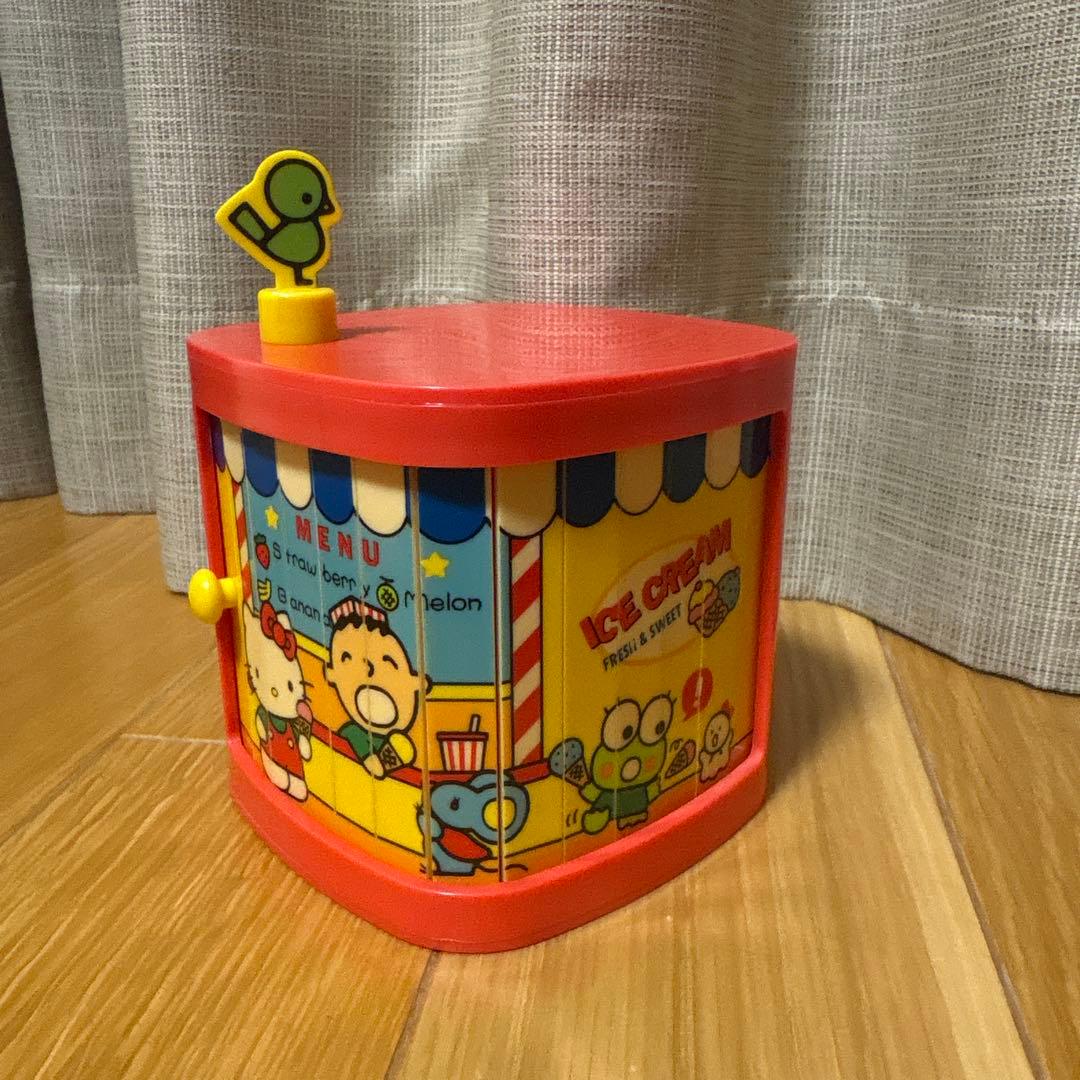 サンリオ　レトロ　入れ物　キティ　ダーボー　ケロッピー