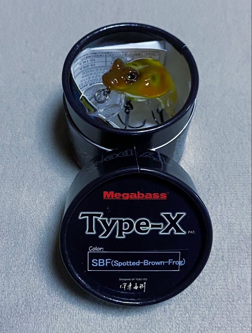 ［廃番、希少、初期パケ］メガバスType-X グリフォンゼロ　ルアー3個セット