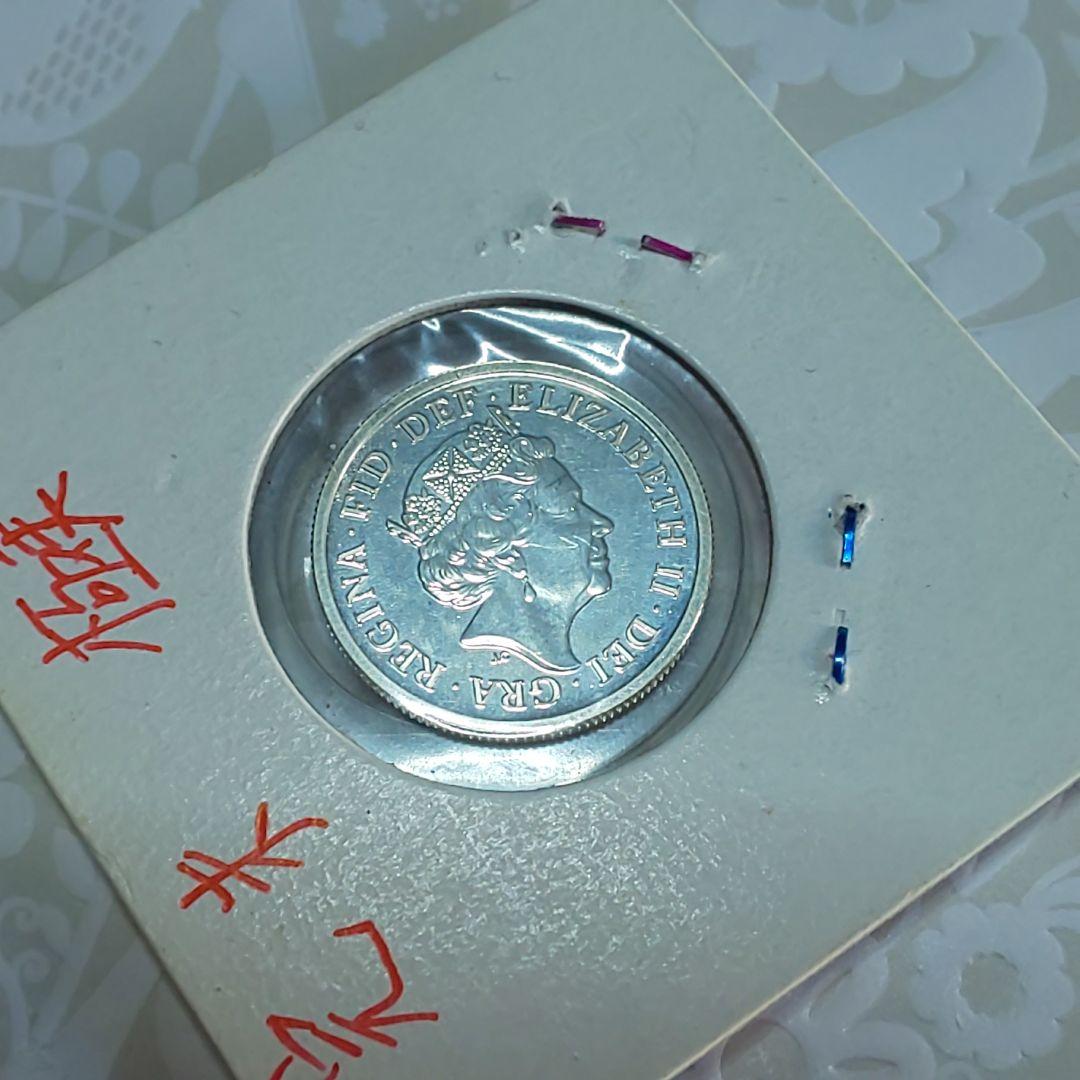 2018年 シックスペンス 記念銀貨925