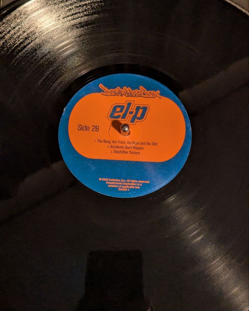 el-p fandamstrumentals レコード