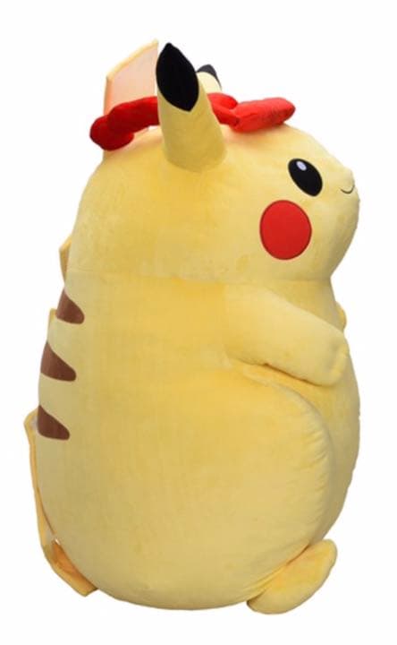 新品【抽選当選】超キョダイぬいぐるみ　ピカチュウ（キョダイマックスのすがた）