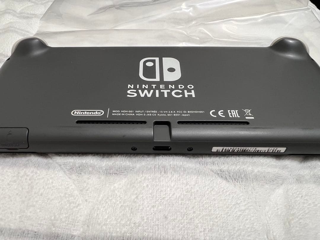 Nintendo Switch Lite グレー 元箱付き
