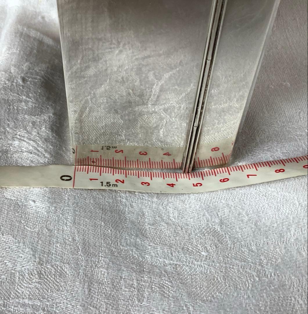銀製 宝石箱 silver950 鍵付 草花紋様手彫り装飾 作家銘有 骨董品