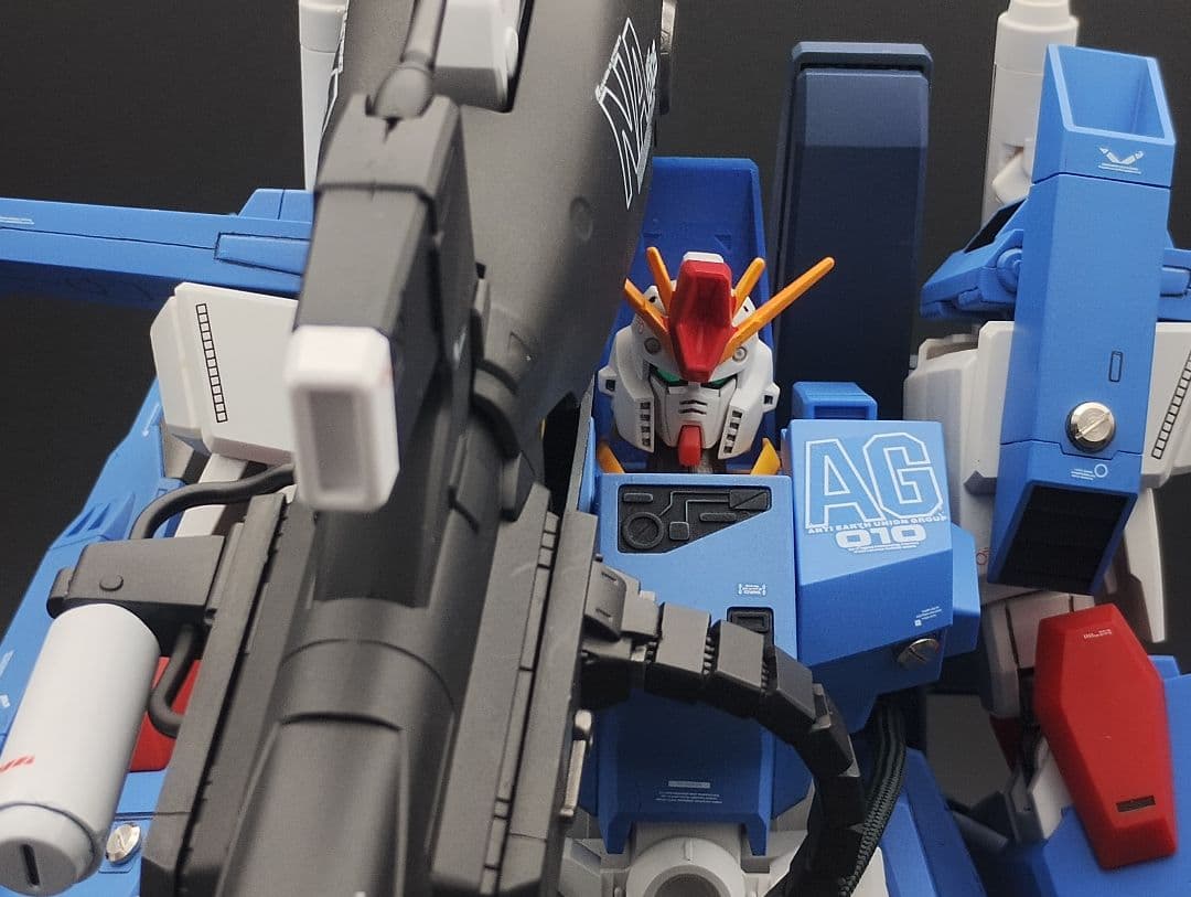 全塗装 MG フルアーマーZZガンダム 完成品【機動戦士ガンダムZZ】