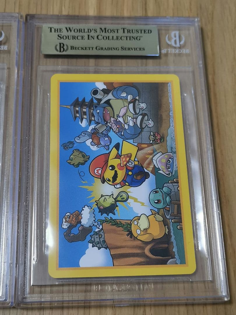BGS10☆マリオピカチュウ ダイヤ J Q K ポケモンカード トランプ
