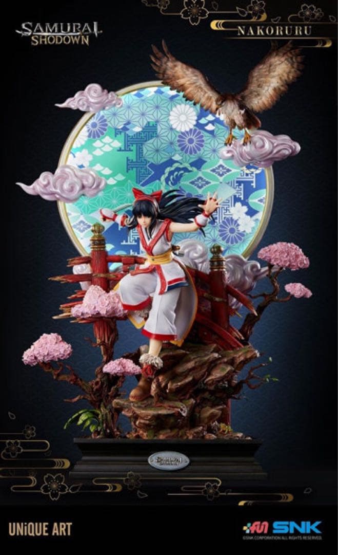 未開封　ユニークアートスタジオ サムライスピリッツ ナコルル 1/6 完成品
