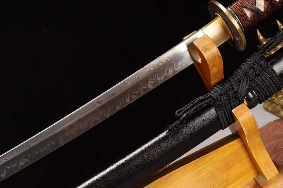 【千鶴】古兵器 刀装具 日本刀　模造刀 居合刀 武士道 鑑賞用 美術刀 贈り物