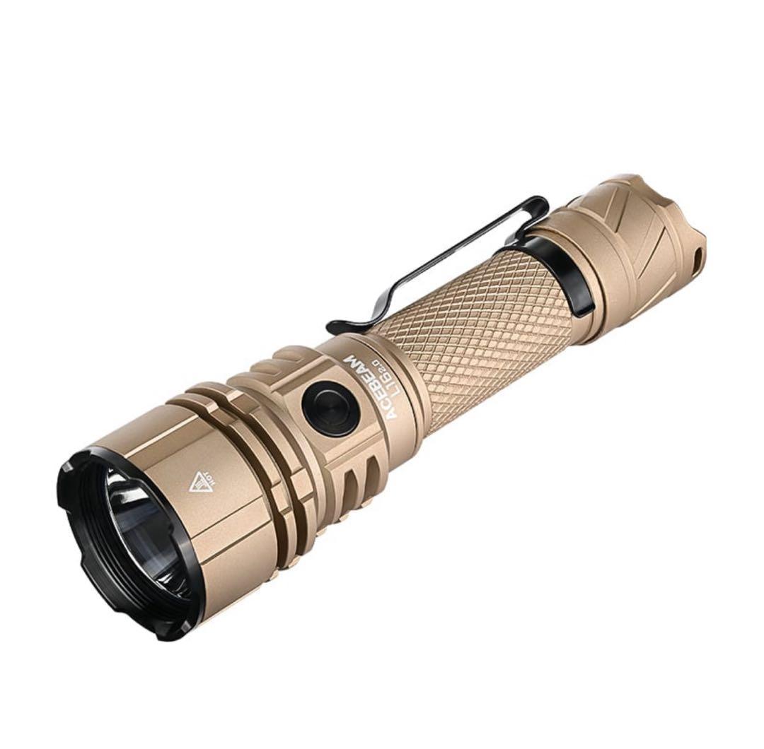 新品 Acebeam L16 2.0 Sft42r 2026モデル デザートタン