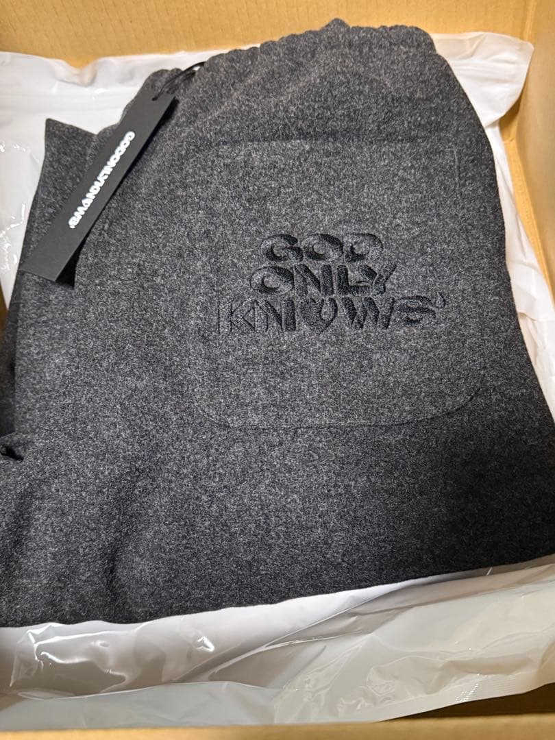 GOD ONLY KNOWS WOOLLY WIDE PANTS 岩田剛典