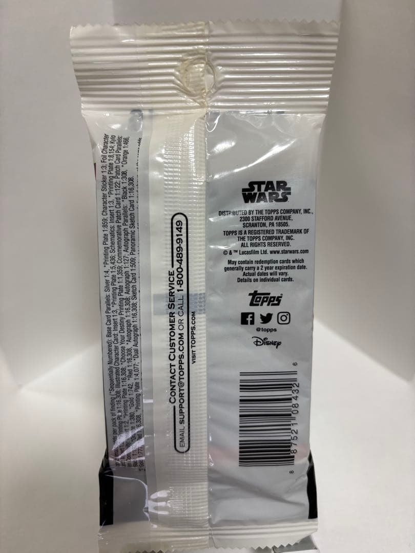 【未開封】2019 Topps スターウォーズ パック 2個セット