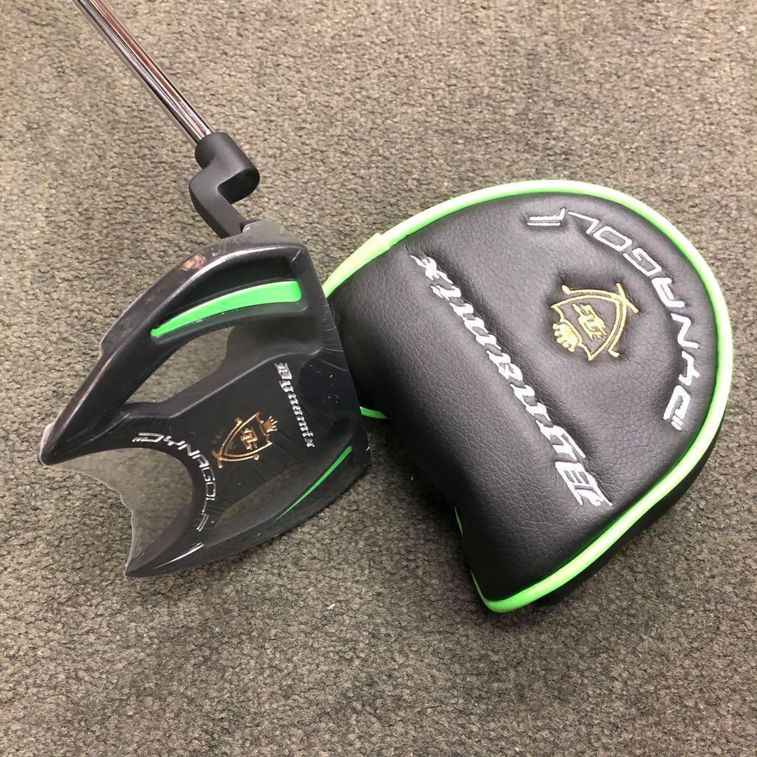 【左 新登場】極太グリップと大型ヘッドの安定感抜群のダイナミクスパター レフティ