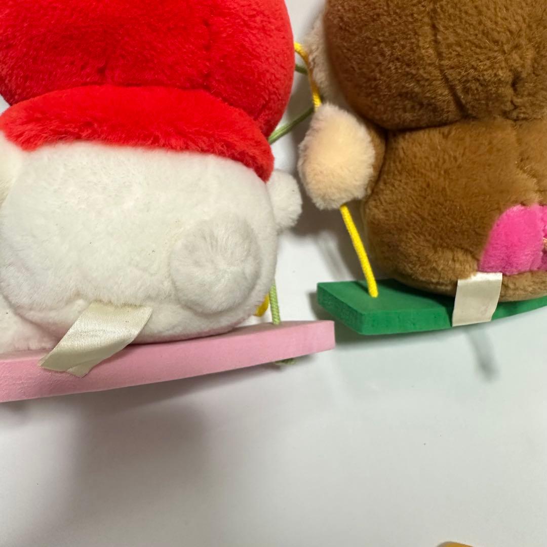 【極希少】Sanrio ぬいぐるみまとめ売り　キティ　ばつ丸くん　ブランコ