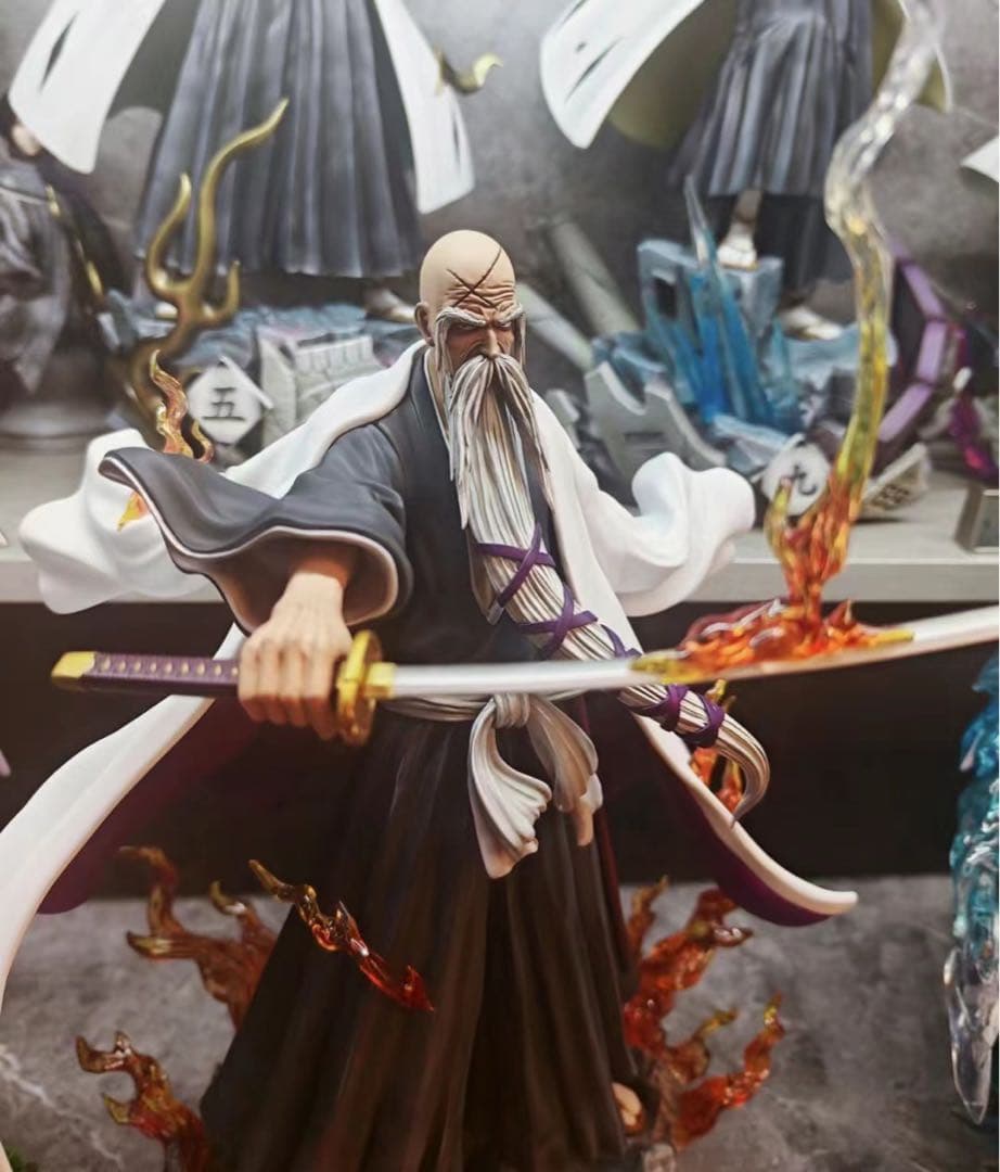 BLEACH 山本元柳齋重國 ガレージキット ガレキ スタチュー①