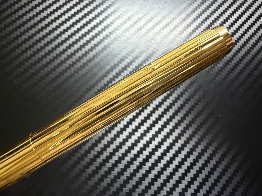 未使用に近い エボナイト芯 モンブラン ノブレス ゴールド EF 極細字 万年筆