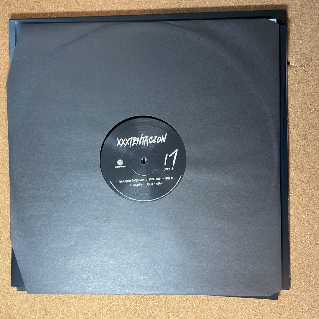 XXXTENTACION LP カラーヴァイナル 非公式盤 中古