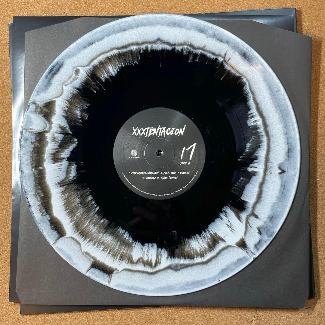 XXXTENTACION LP カラーヴァイナル 非公式盤 中古