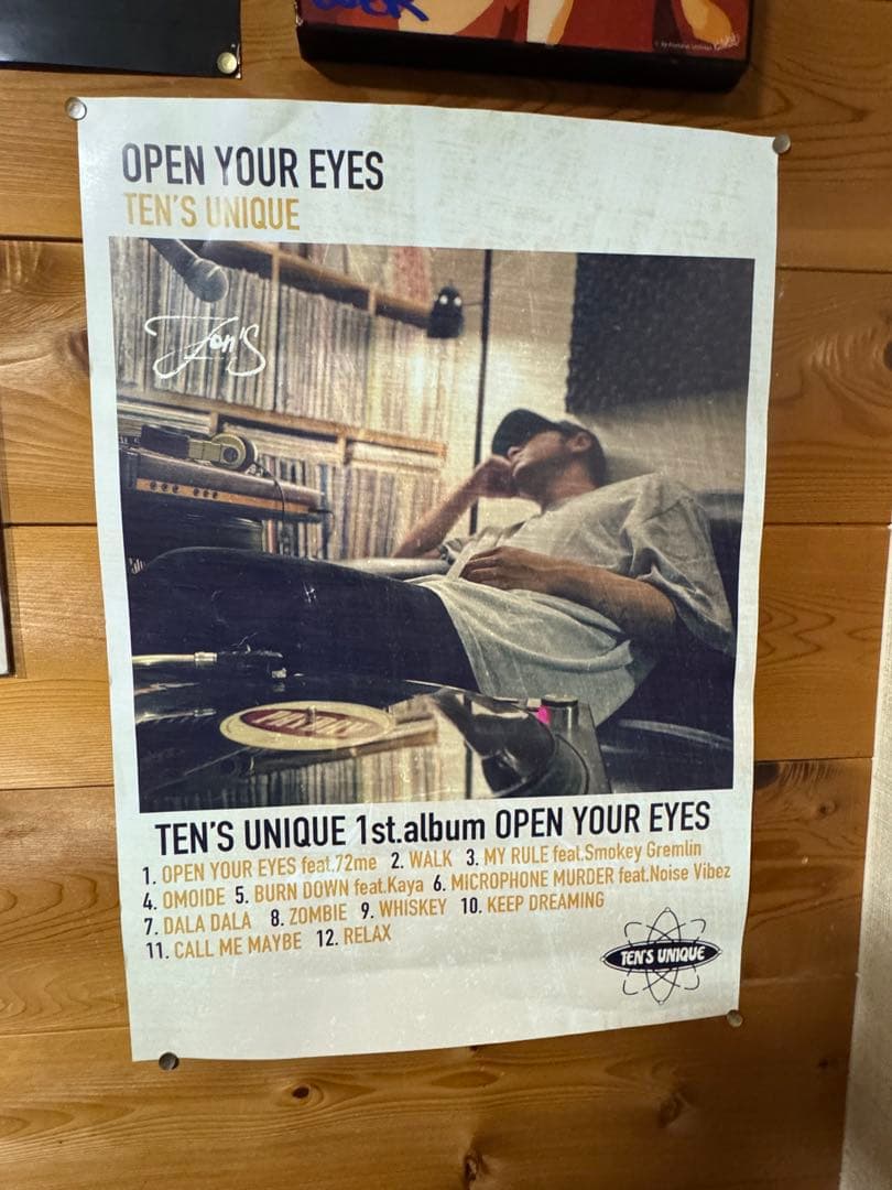 TEN'S UNIQUE レコード CD 激レアポスター　セット