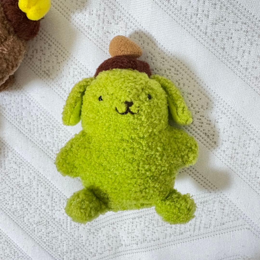 ポムポムプリン レトロ 初期 ぬいぐるみ マスコット セット