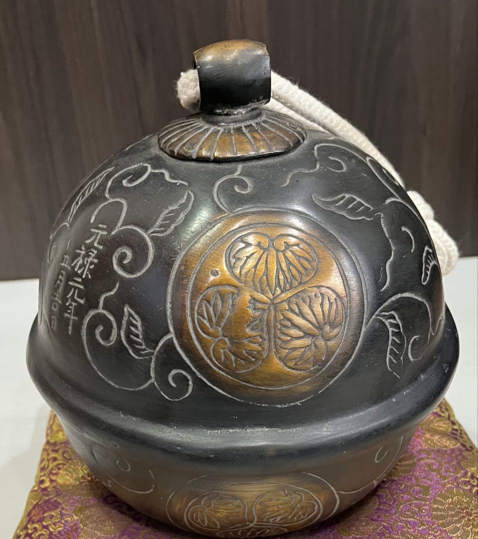 日光東寺宮鈴　共箱付き