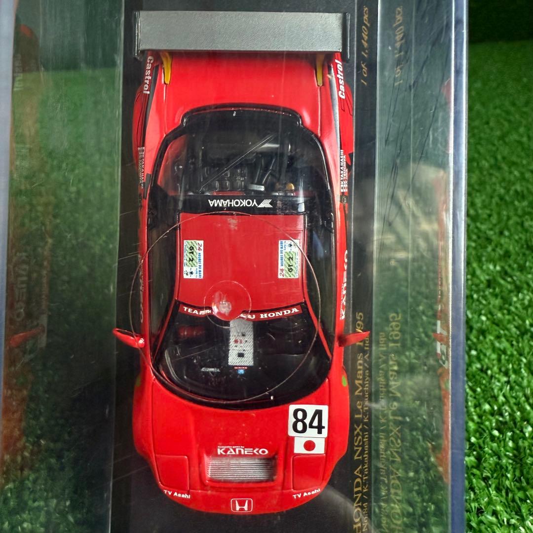a 118-2】ホンダNSX Le Mans 1995 #84/直筆サイン入り
