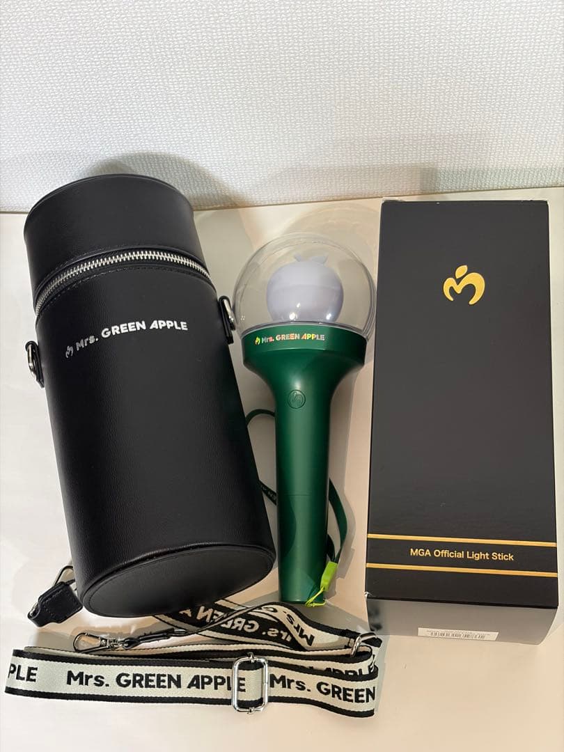 Mr. GREEN APPLE ペンライト、ケース セット