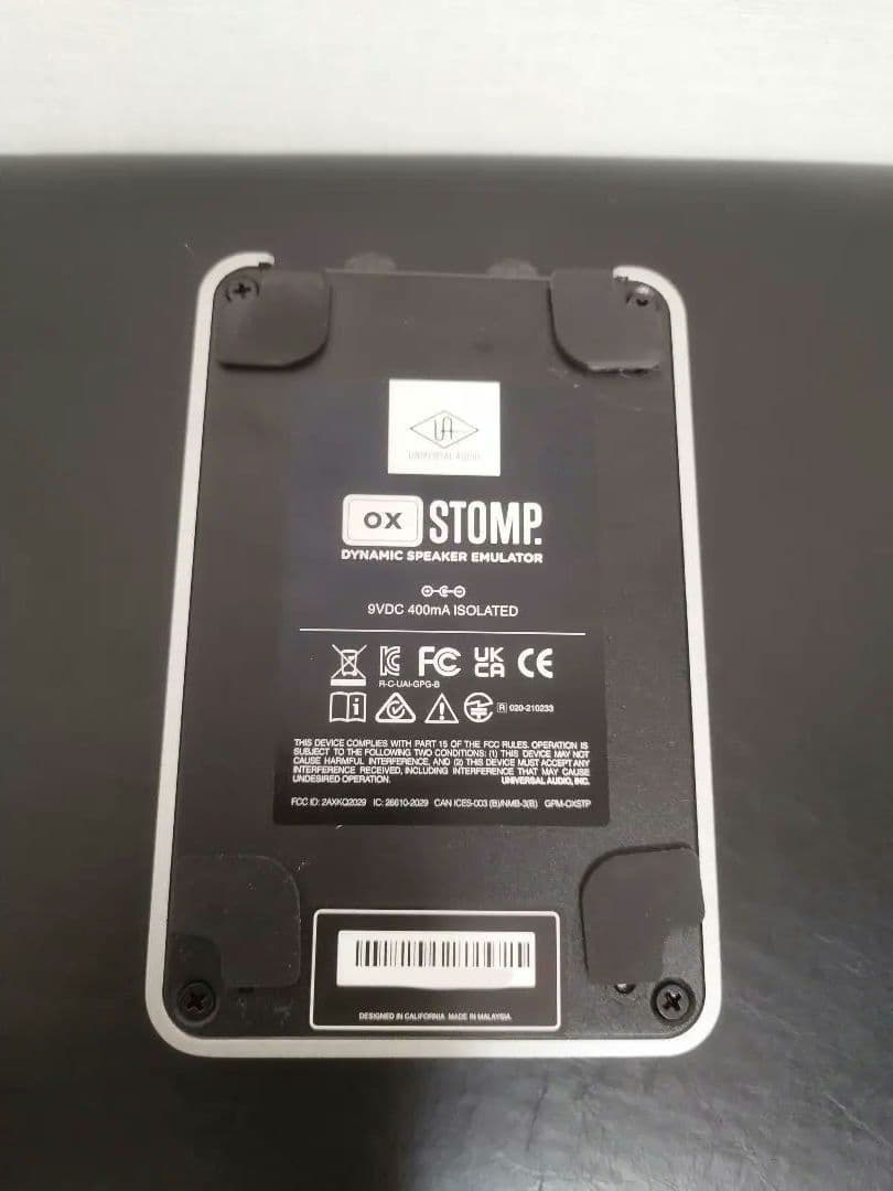 ギター UAFX OX Stomp Dynamic Speaker Emulator