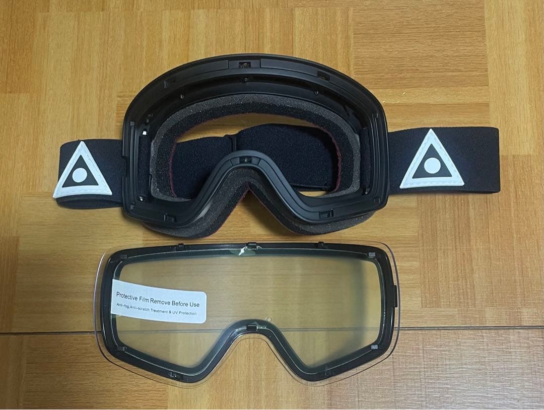 新品未使用ASHBURY SONIC BLACK TRIANGLEスペアレンズ付