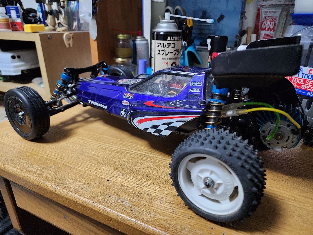 タミヤ 1/10 2WD バギー DT-03 レーシングファイター