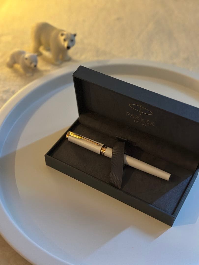 PARKER 5th 万年筆 ホワイト ゴールド