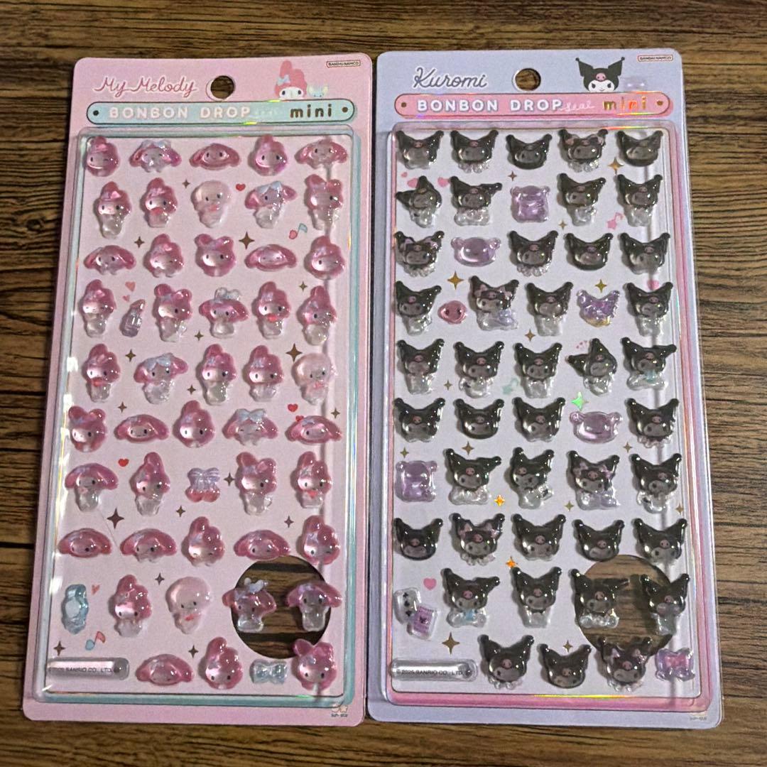 ボンボンドロップミニシール　サンリオ　たまごっち　8枚セット