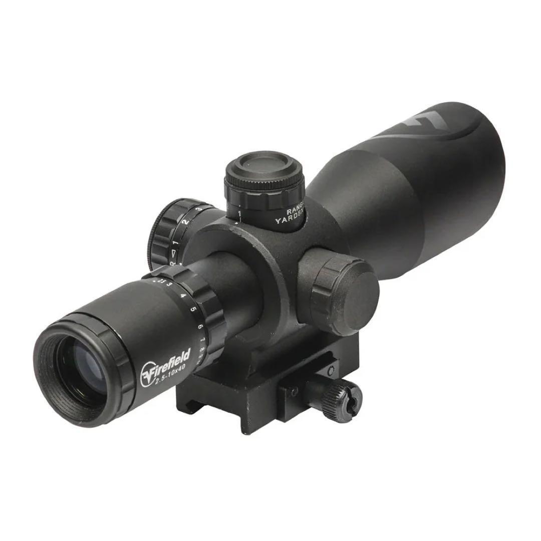 Firefield FF13064 2.5-10x40 ライフルスコープ 実物