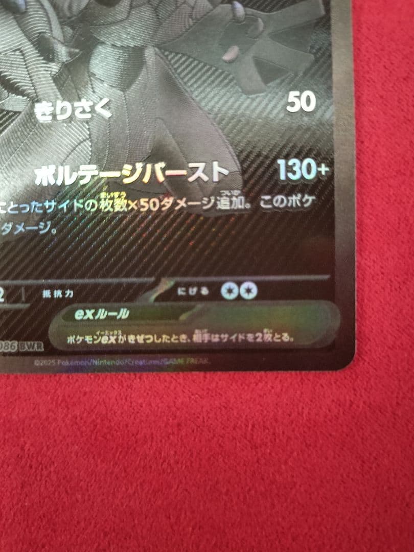レシラムEX ゼクロムEX BWR